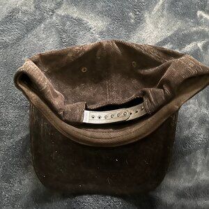 Whale Bone Black Hat (Corduroy)